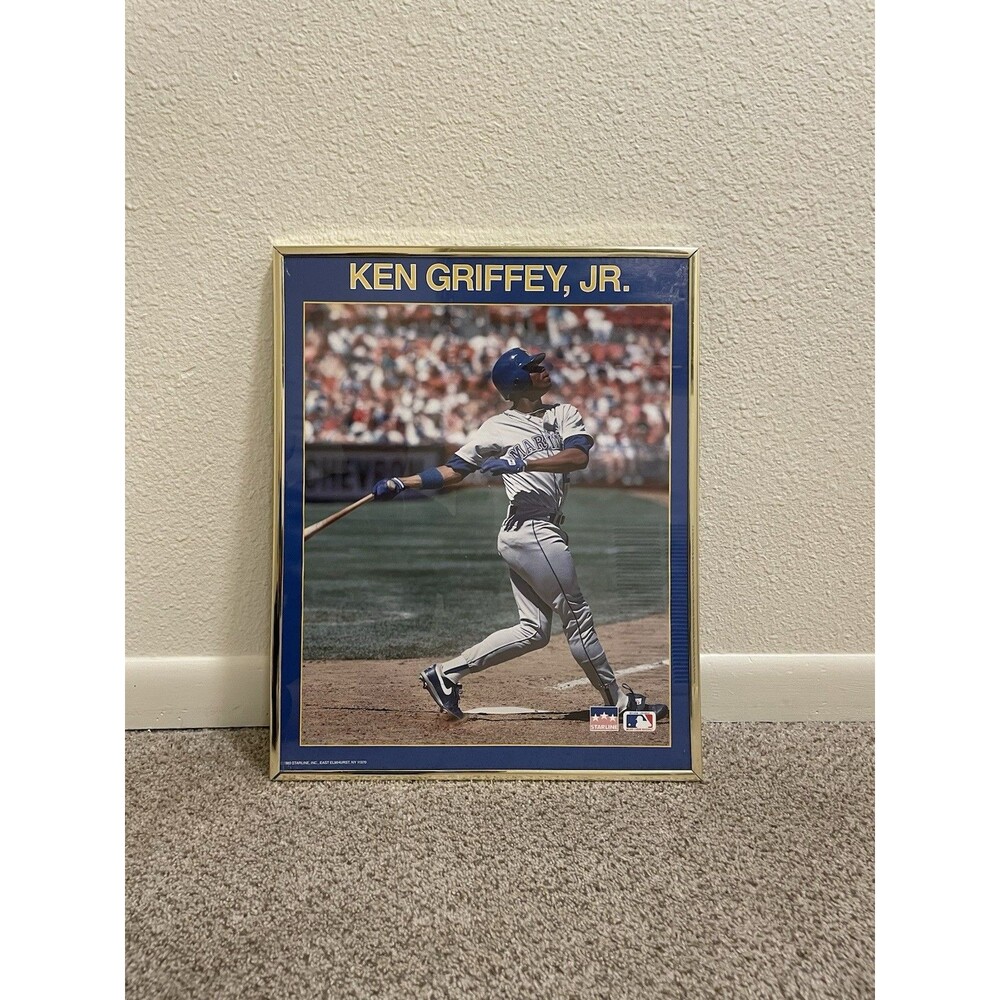 Ken Griffey Jr 1989 Starline Photo Approximately 10” X 20” Seattle Mariners